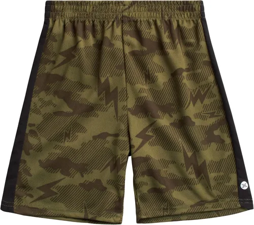 Vista 6 de RBX Conjunto de pantalones cortos activos para bebé niño, camiseta de manga corta, camiseta sin mangas y pantalones cortos de rendimiento (niño)