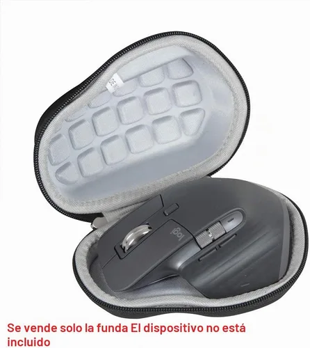 Vista 2 de Estuche de viaje rígido Hermitshell para ratón inalámbrico Logitech MX Master 4 / MX Master 3 / MX Master 3S Advanced - Versión de actualización 2.0