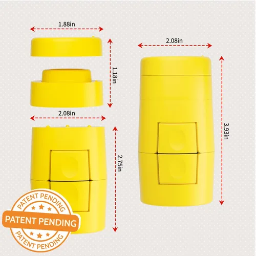 Vista 8 de Innovador abridor de cáscaras de huevo 2 en 1, galleta peladora de huevos duros con perforador, lindo separador de huevos para huevos crudos