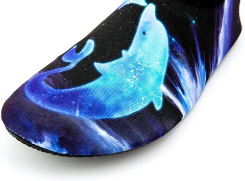 Vista 4 de Zapatos de agua únicos para mujer y hombre de secado rápido Aqua calcetines zapatos descalzos para deportes acuáticos yoga ejercicio