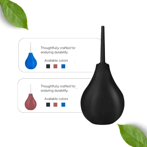 Vista 4 de Kit de bombillas de enema, ducha anal para hombres, mujeres principiantes, kit de limpiador vaginal Enima para mujeres, duchas para hombres