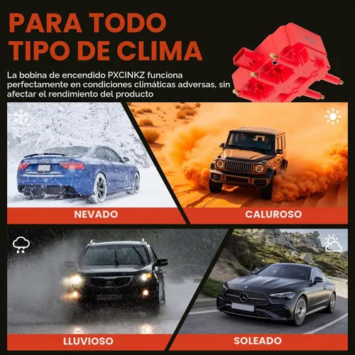 Vista 4 de Paquete de bobinas de encendido UF305, bujías 4306 y juego
