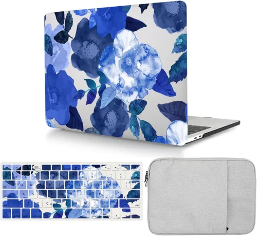 Vista 28 de Carcasa para laptop compatible con MacBook Air 2024-2023 de 15 pulgadas modelo A3114 A2941 con chip M3/M2 y pantalla de retina líquida, funda
