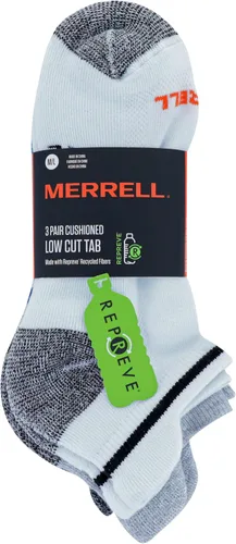 Vista 16 de Merrell Paquete de 3 calcetines de senderismo para mujer (pestaña de corte bajo/cuarto/tripulación)