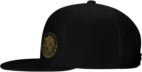 Vista 4 de Sombreros de béisbol personalizados para hombres y mujeres, ajustable, personalizable, gorra de béisbol de ala plana, sombrero de hip hop