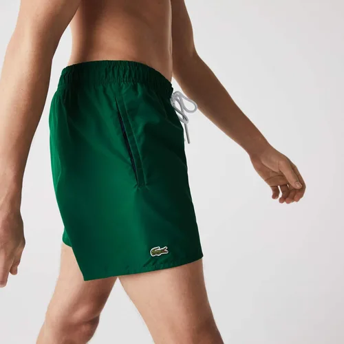 Vista 32 de Lacoste Bañador de secado rápido para hombre de 5.5 pulgadas