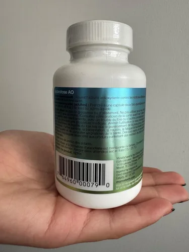 Vista 7 de Mannatech Ambrotose AO 60 cápsulas cargadas con vitamina C y vitamina E. Ayuda al cuerpo contra los radicales libres. Suplemento de apoyo