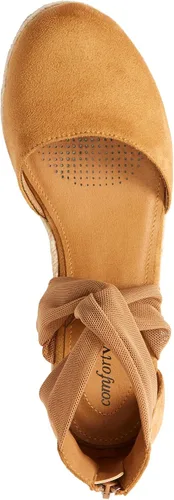 Vista 6 de Comfortview Alpargata The Sabine de ancho ancho ancho para mujer, Multi, 10