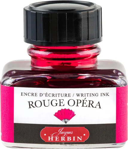 Vista 16 de Tinta para pluma estilográfica Herbin - Botella de 30 ml - Bleu Azur