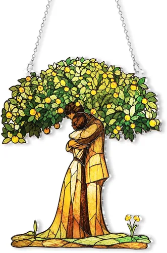 Vista 18 de Adorno de libélula atrapa-sueños con tarjeta de historia, regalos de libélula para mujeres, adorno navideño de libélula, idea de intercambio