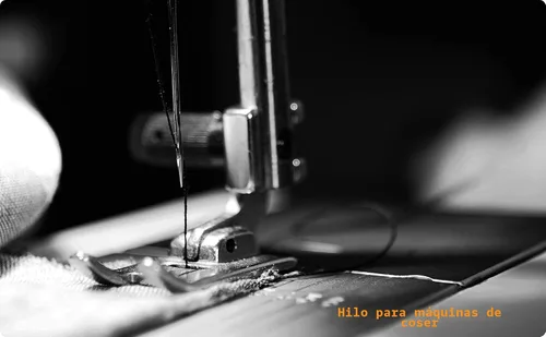 Vista 5 de Simthread - Hilo multiusos de poliéster 400 yardas cada uno (1 blanco y 1 negro)