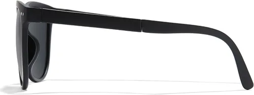 Vista 9 de Cyxus Gafas de sol plegables para mujeres y hombres, lentes polarizadas con protección UV 400, pantalla plegable, portátil, ultraligera, montura TR