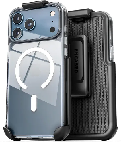 Vista 13 de Funda magnética Encased compatible con iPhone 14 con clip para cinturón Funda para teléfono (iPhone 14)