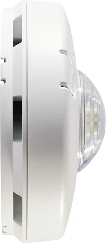 Vista 3 de First Alert BRK 7020BSL - Detector de humo para personas con discapacidad auditiva, cableado, con luz estroboscópica LED, color blanco