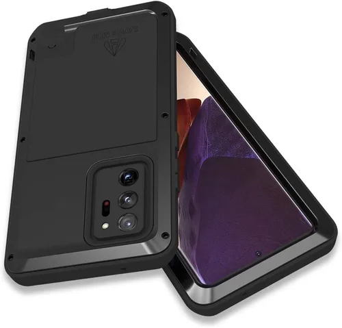 Vista 4 de LOVE MEI Funda para teléfono Galaxy Note 20 Ultra 0.18 oz, [sin protector de pantalla de vidrio] Carcasa rígida de cuerpo completo, resistente, a