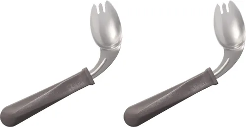 Vista 5 de Rehabilitation Advantage Spork de agarre para zurdos