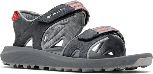 Vista 2 de Columbia Trailstorm Hiker - Sandalias deportivas con 2 correas para mujer, GraphiteRed Hibiscus, 11