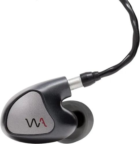 Vista 7 de Westone Audio IEM universal MACH 50 IEM de 3 vías, 5 controladores, gris, negro