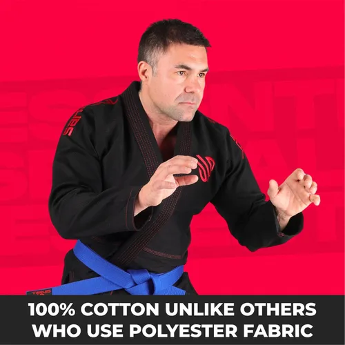 Vista 24 de Sanabul Essentials V.2 Ultra Light BJJ Jiu Jitsu Gi (ver guía especial de tallas)