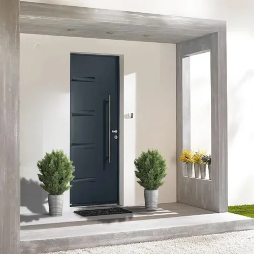 Vista 5 de momoplant Topiario de ciprés artificial de 39 pulgadas, árboles de cedro sintético, juego de 2 plantas artificiales para porche, decoración