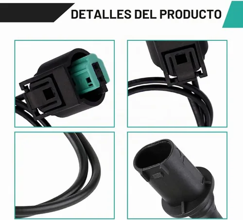 Vista 3 de 2 piezas de sensor de temperatura del aire ambiente exterior y kit de enchufe, conector de sensor de temperatura ambiente directo de importación