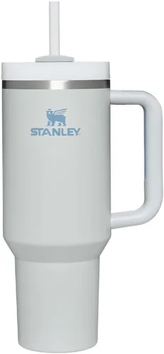 Vista 83 de STANLEY Quencher H2.0 Vaso Térmico con asa y pajilla, 64 onzas, tapa Flowstate de 3 posiciones, gran capacidad para viajes y deportes, vaso de acero