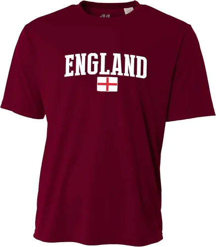 Vista 2 de Inglaterra Fútbol Jersey Bandera Logo Hombres Equipo Nacional Futbol Copa Mundial Olimpiadas Personalizado Deportes Nombre Número
