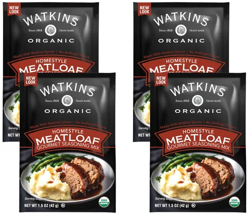 Vista 5 de Watkins Mezcla orgánica de condimentos gourmet, estofado de res, bolsa de 1.5 onzas, 1 unidad