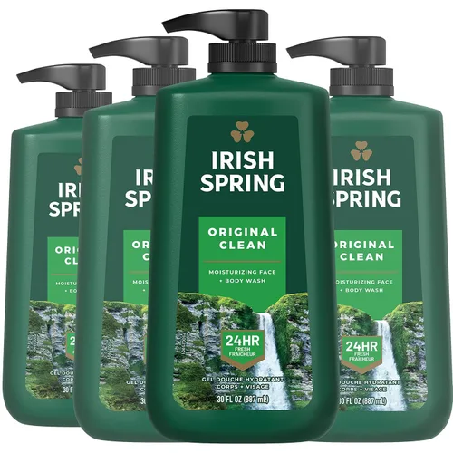 Vista 19 de Irish Spring Gel de Ducha 5 en 1 para Hombres, Gel de Ducha para Hombres, Te Mantiene Fresco y Limpio por 24 Horas, Acondiciona y Limpia Cuerpo