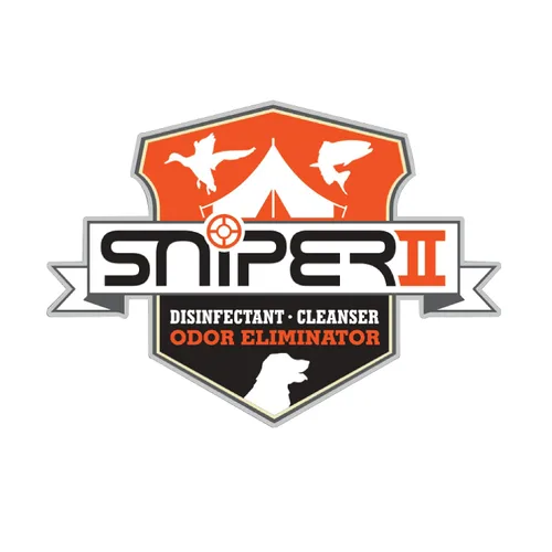 Vista 4 de SNiPER II Limpiador desinfectante y eliminador de olores, limpiador para fines desinfectantes al aire libre, uso para caza, pesca y campamento