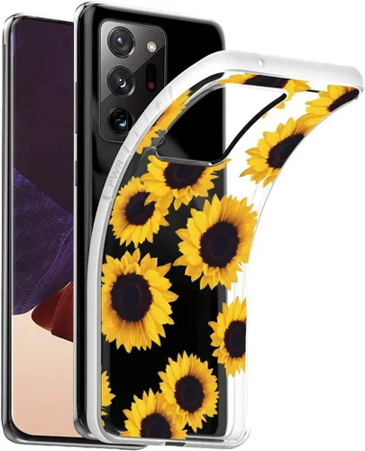 Vista 2 de Funda para Galaxy Note 20 Ultra 5G/para Samsung Note 20 Ultra, funda transparente para niñas, funda protectora de TPU suave para Samsung Galaxy Note