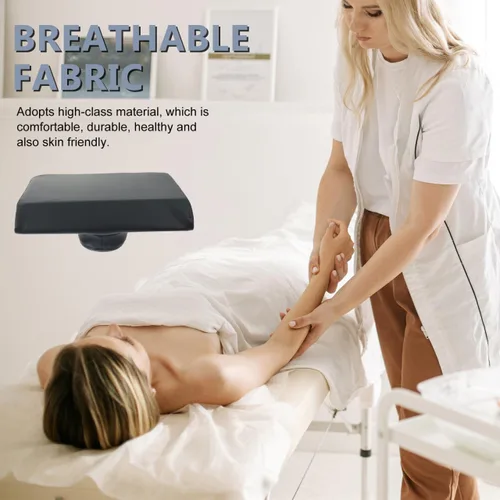 Vista 5 de Beavorty Almohada de masaje para masaje, cuna de masaje, mesa de masaje, reposacabezas de repuesto ajustable, almohada elástica de espuma