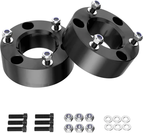Vista 10 de Richeer Bloque de elevación de 1 pulgada compatible con Silverado 1500 1999-2024 2WD/4WD, Sierra 1500 1999-2024 2WD/4WD, kits de elevación