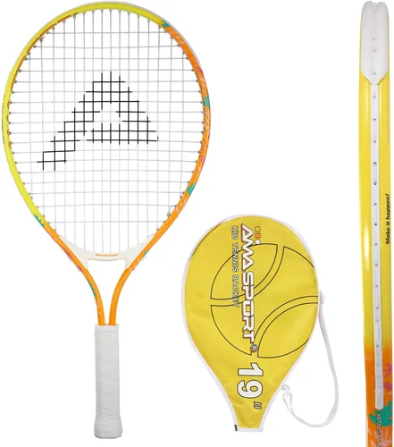 Vista 25 de AMA SPORT Raqueta de tenis para niños pequeños, kit de iniciación de raqueta de tenis de 17 a 25 pulgadas para niñas y niños con bolsa de nailon