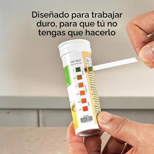 Vista 7 de Restaurantware Tiras de prueba de restaurante de 3.8 x 1.3 pulgadas, 100 tiras de prueba de servicio de alimentos de bajo alcance, kit de prueba