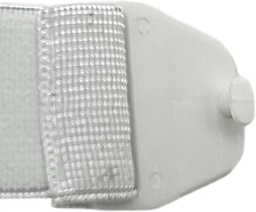 Vista 4 de Sandhill Tools Cinturón de estoma de ostomía ligero blanco ajustable, impermeable, reutilizable, correa de cintura y hebilla para apoyar bolsas