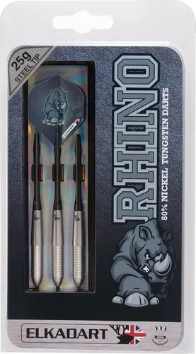 Vista 4 de Elkadart Rhino - Dardos de punta de acero de tungsteno 80% con estuche de almacenamiento/viaje