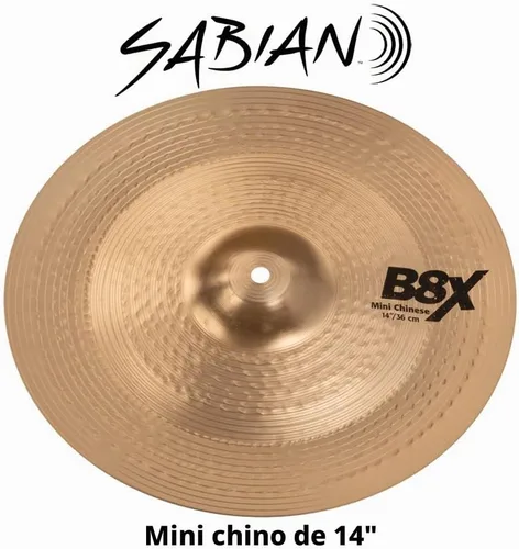 Vista 2 de Sabian 14" B8X Mini Chinese