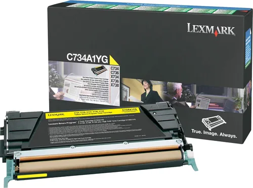 Vista 2 de Lexmark C734A1KG Cartucho de tóner negro