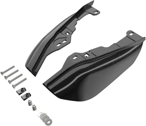 Vista 104 de Advanblack Deflectores de aire Road Glide de marco medio 2024 compatibles con Harley Touring Street Glide, Road King, Electra Glide, 2009-2025