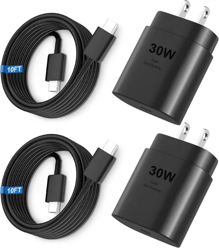 Vista 9 de Cargador de carga rápida para iPhone 18, 17, 16, 15, cargador USB C de 30 W Blanco-30W