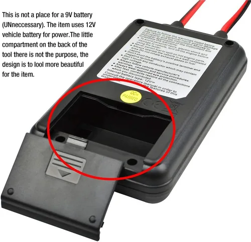 Vista 3 de allsun Probador de inyector universal de combustible de 12 V con adaptador, 4 modos de pulso, pantalla LED para diagnóstico automático del sistema