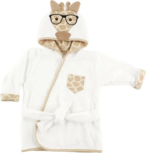 Vista 8 de Hudson - Bata de baño con capucha, diseño de cara de animal