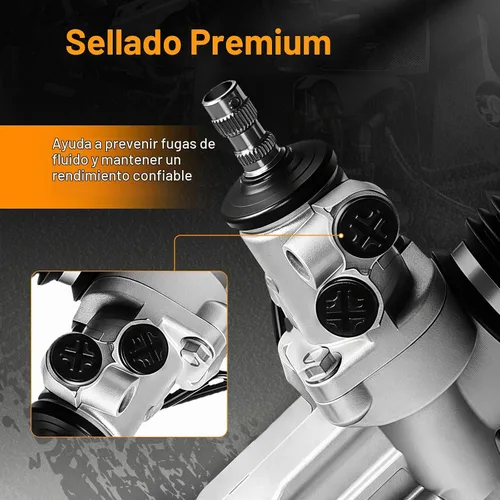 Vista 6 de BRTEC 22-277 Conjunto de piñón y cremallera hidráulica de dirección asistida 2WD