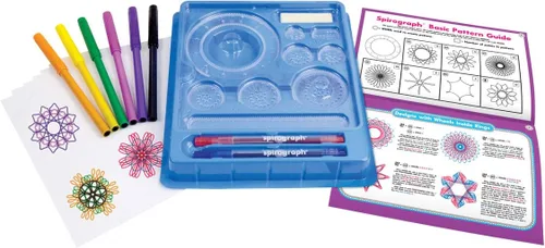 Vista 2 de GRANDI GIOCHI The Original Spirograph CLC03111 - Juego de diseño, 7.1 x 0.4 x 5.1 in