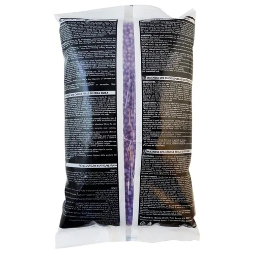 Vista 6 de Waxness Spa Choice - Perlas de cera dura cremosa de turmalina, 2.2 libras / 2.2 lbs, paquete de 2