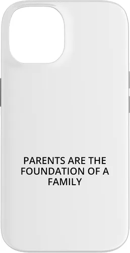 Vista 4 de iPhone 16 Parents are the foundation of a family Case