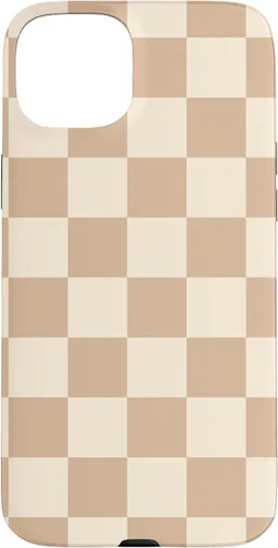 Vista 9 de Light Beige Classic Checkered Big Checkerboard Case for iPhone 17
