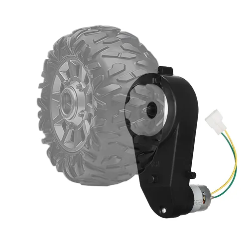 Vista 4 de Caja de cambios de motor de 12 V 40000 RPM de alta velocidad RS550 Drive Engine Match Kids Ride On Toys Car Gearbox Power Wheels y juguetes