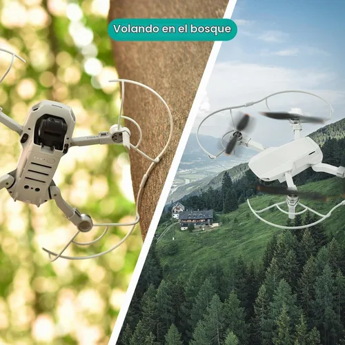 Vista 4 de Mini protector de hélice 4K para hélice DJI Dron, accesorios de seguridad para DJI Mini 4K / Mini 2 SE Propellers Protector Dron Accesorios